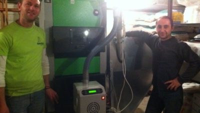 Λέβητας πέλλετ ADGREEN DUBBLE 55 KW στην Καρδίτσα