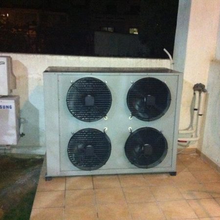 Αντλία θερμότητας υψηλών θερμοκρασιών POLARIS 30 KW