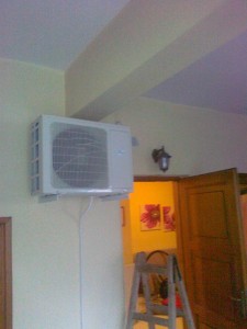 Inverter A/C 12.000 Βtu στην οικία του κ. Νίκου Μπέλλη