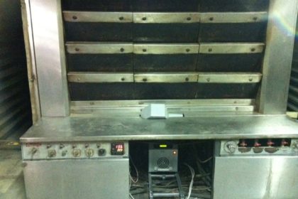 Καυστήρας πέλλετ ADGREEN 100 KW σε κυκλοθερμικό φούρνο αρτοποιείου στο Διδυμότειχο