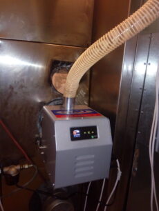 Μετατροπή περιστροφικού φούρνου με καυστήρα βιομάζας Bmix Digital