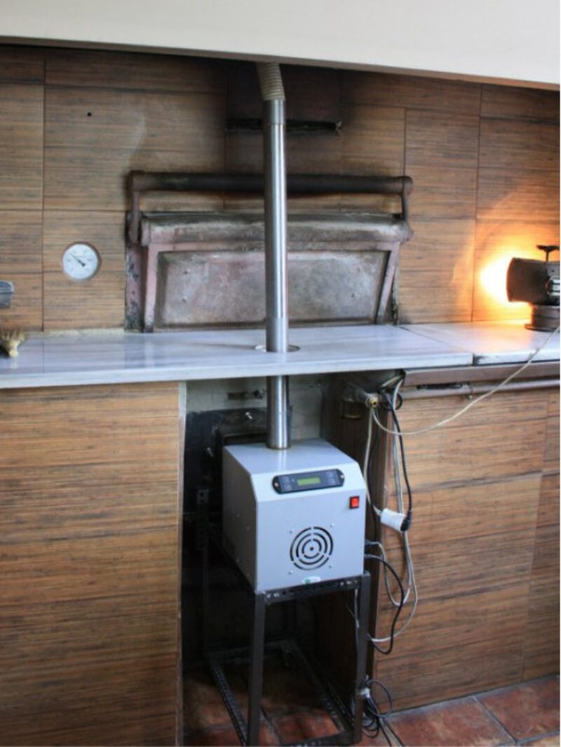 Μετατροπή σε ξυλόφουρνο αρτοιποιλιας σε πελλετ με καυστήρα SP OVEN 100