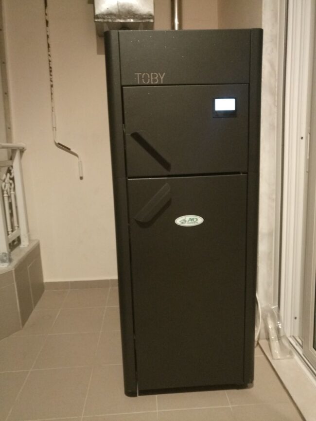 Λέβητας Toby Blackstar 18kw σε διαμέρισμα στην Αλεξανδρούπολη