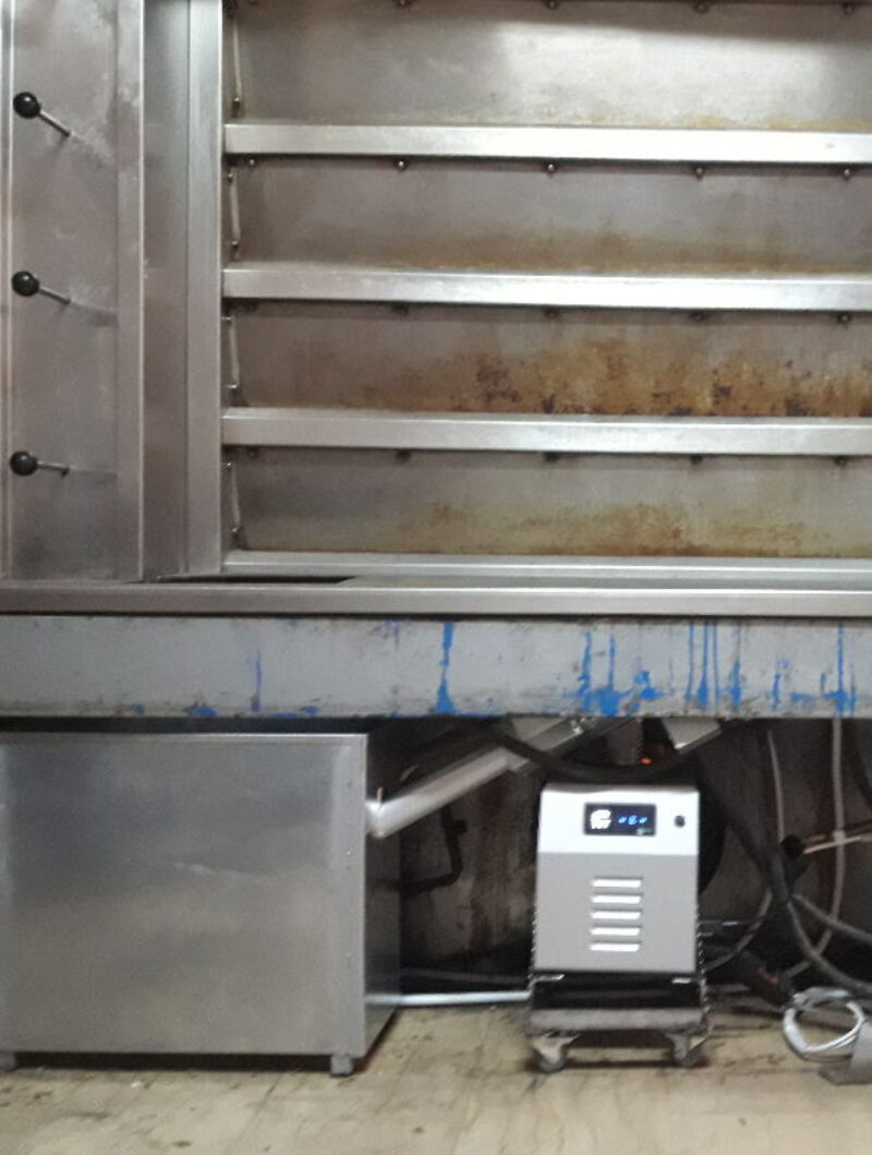 Καυστήρας πελλετ BMIX DIGITAL σε κυκλοθερμικό φούρνο αρτοποιΐας στο Αγρίνιο