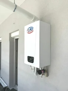 Εγκατάσταση Λέβητα Φυσικού Αερίου BAXI Duo-tec σε διαμέρισμα στην Κατερίνη